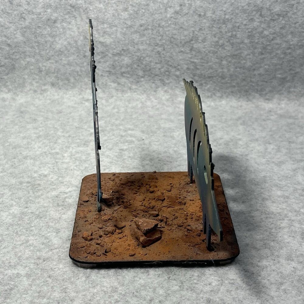 Kokopelli Javelina Southwestern Metal Art Multicolored‎ Desk Decor Desert Navajo - Picture 6 of 11